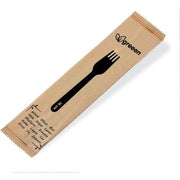 Wooden Fork 16cm Individually Packed - Maison des fragrances