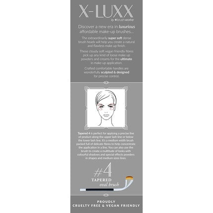 X - Luxx Eyeshadow and Powder Brush No. 4 - Maison des fragrances