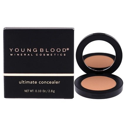 Youngblood Clean Luxury Cosmetics Ultimate Concealer Medium Full Coverage Brightening Non - Creasing Coverage for Discoloration and Spots Vegan Cruelty Free - Maison des fragrances
