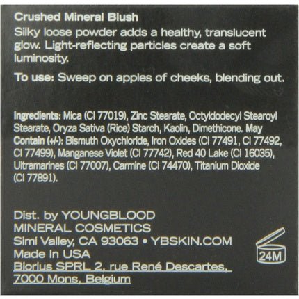 Youngblood Crushed Mineral Blush - Maison des fragrances