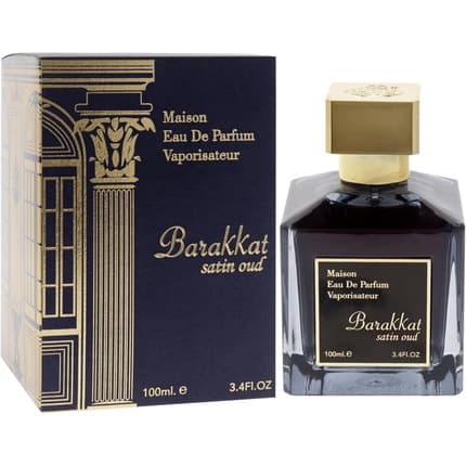 Youshah BARAKKAT OUD SATIN par Fragrance World - Youshah Perfumes Eau de Parfum (EDP) Mixte 100ml - Maison des fragrances