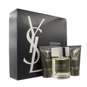 YSL L'Homme 100ml - Eau De Toilette Gift Set with Shower Gel and After Shave Balm - NEW - Maison des fragrances