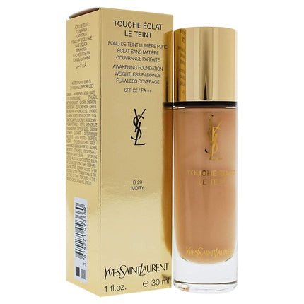 Ysl Touche Eclat Awakening Foundation B 20 Ivory 30ml - Maison des fragrances