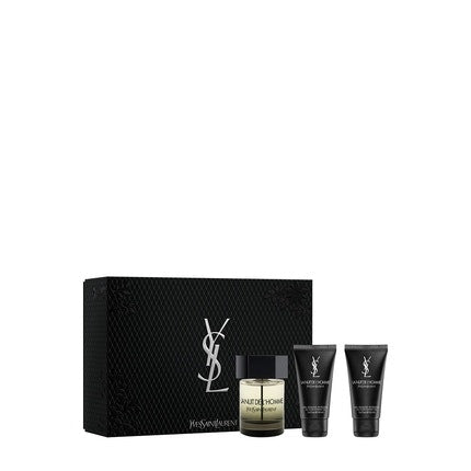 Yves Saint Laurent La Nuit De L' Set - With 2 Shower Gels Coffret (Coffret) Homme 100ml - Maison des fragrances