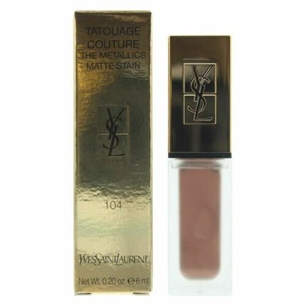 Yves Saint Laurent Tatouage Couture The Metallics Matte 104 Rose Gold Riotn 6ml - Maison des fragrances