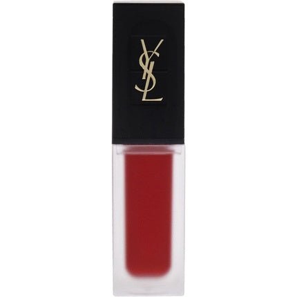 Yves Saint Laurent Tatouage Couture Velvet Matte Cream 208 Rouge Faction Lipstick Red 0.2 oz - Maison des fragrances