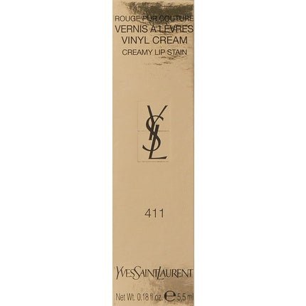 Yves Saint Laurent Vernis a Levres Vinyl Cream Lip Stain No.411 Rhythm Red - Maison des fragrances