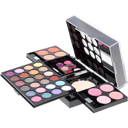 ZMILE COSMETICS All You Need To Go Beauty Box Vegan Cosmetics with Mirror - Small Make - Up Set for On the Go, for Traveling and as a Gift - Maison des fragrances