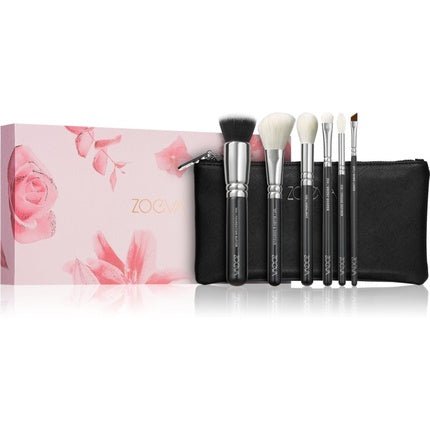 ZOEVA The Essential Brush Set - 6 - piece Makeup Brushes with Case - Maison des fragrances